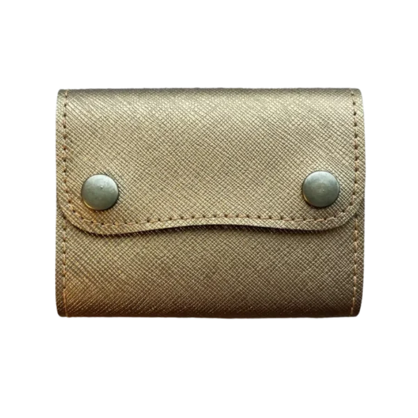 Футрола за картички Златна