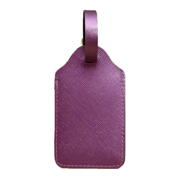 Виолетов таг за куфер